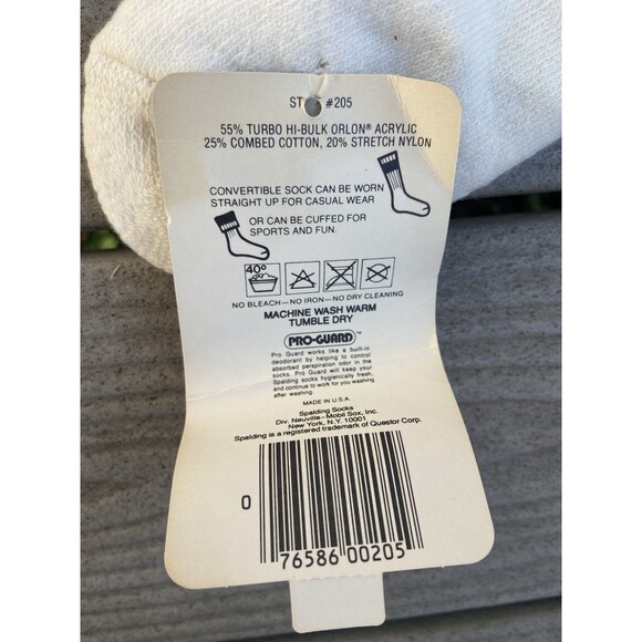 Vintage Gap Spalding Cuff ‘N Crew Argyle Women’s Socks Sizes 9-11 - READ - Picture 16 of 16